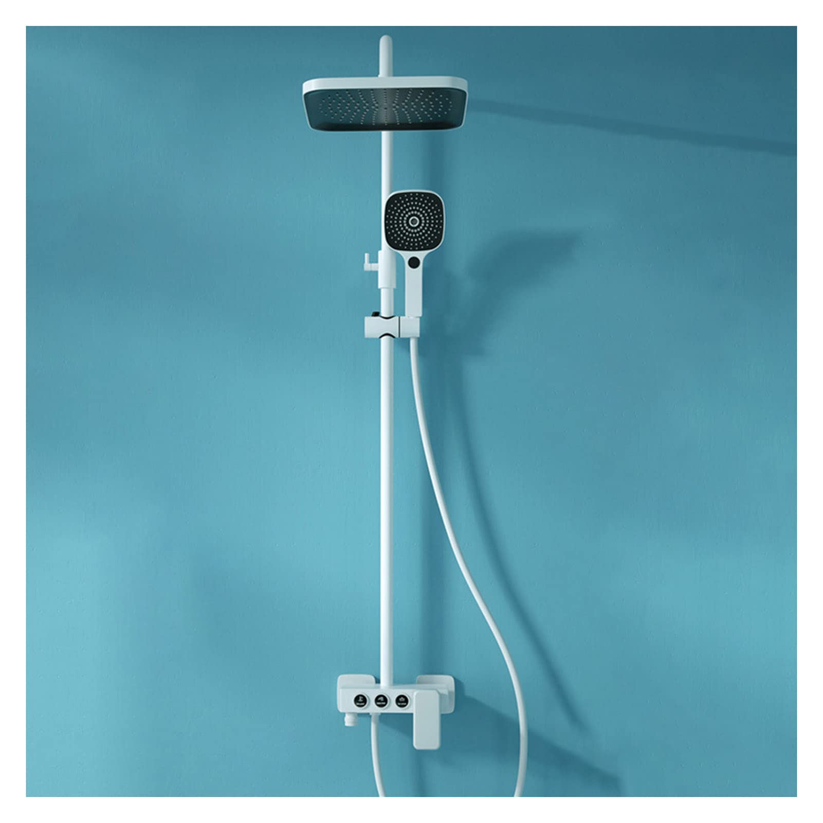 Pommeau de douche à effet pluie pour une thalasso relaxante à la maison