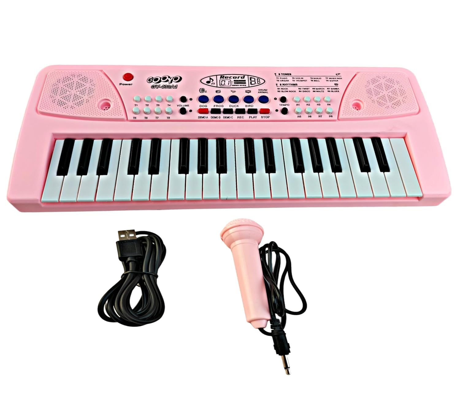 Ruhani Bigfun 37 Key Piano Keyboard Toy for Kids with Microphone Educational Musical Toys for 3 4 5 6 Year Old Boys Girls (Pink) (B0DCSXPMJZ) Amazon Price History, Amazon Price Tracker