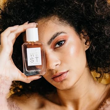 Ellis Brooklyn WEST Eau De Parfum Travel Spray - Blood Orange Pear Blossom Vetiver - Clean Vegan Non Toxic Unisex Fragrance - 10 ml