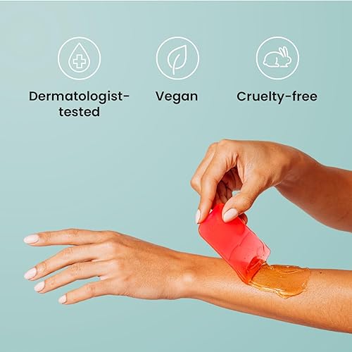 Miniatura 3 de KoluaWax Kit de cera de azúcar vegana para mujeres y hombres, depilación para todo tipo de piel y cabello, axilas, bikini, brasileño, cara y pierna,