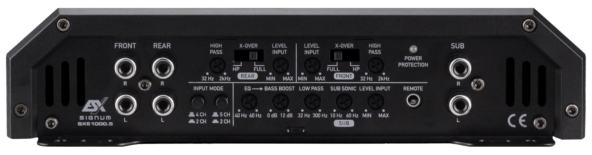 ESX SXE1000.5 | 5 Kanal Hybrid Verstärker Endstufe mit 1000 Watt RMS