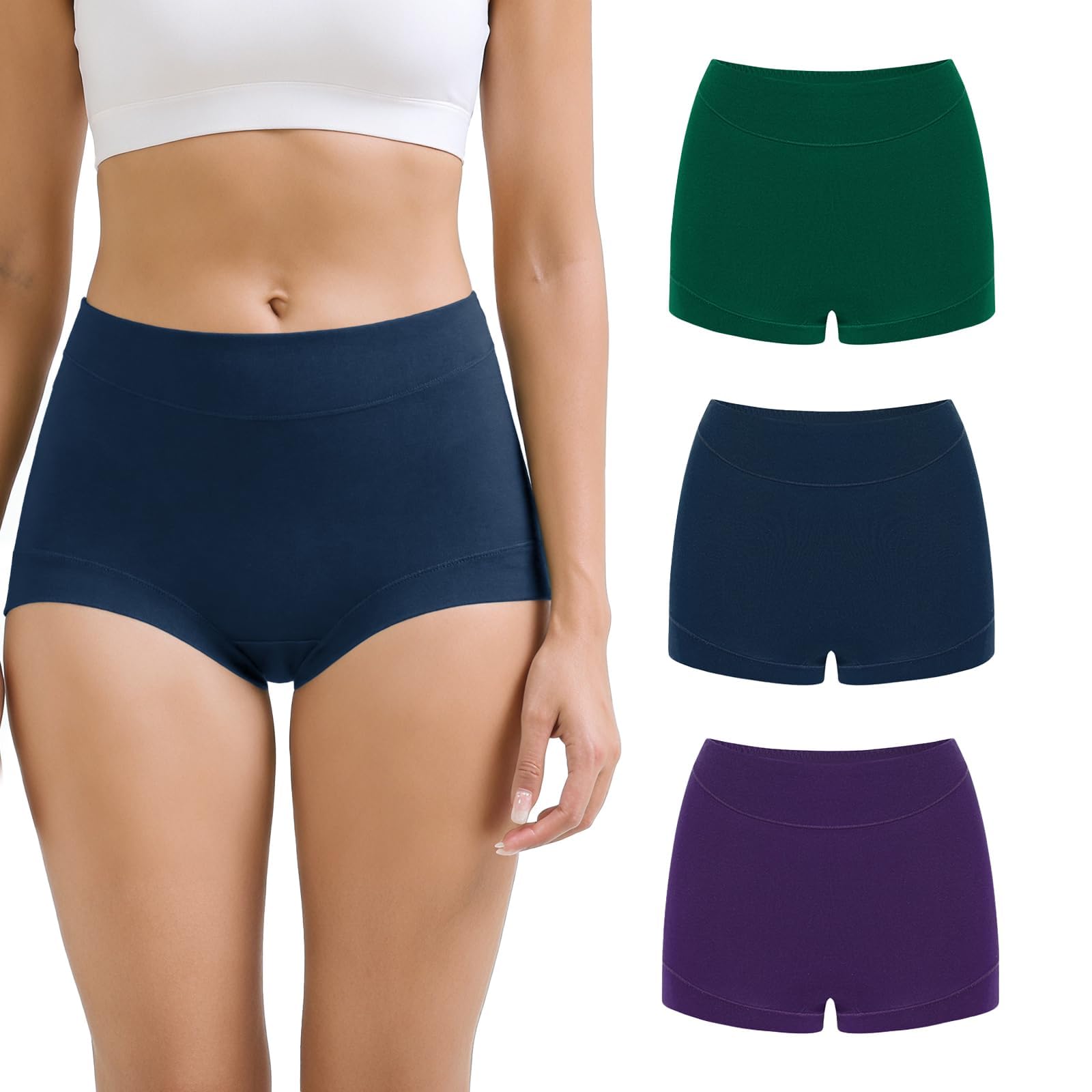 Boxer Shorts Women's Cotton Underwear Leggings Comfortable Underwear Boyshorts Breathable Shorts Women's Hot Pants Women Multipack S-3XL-picture-50