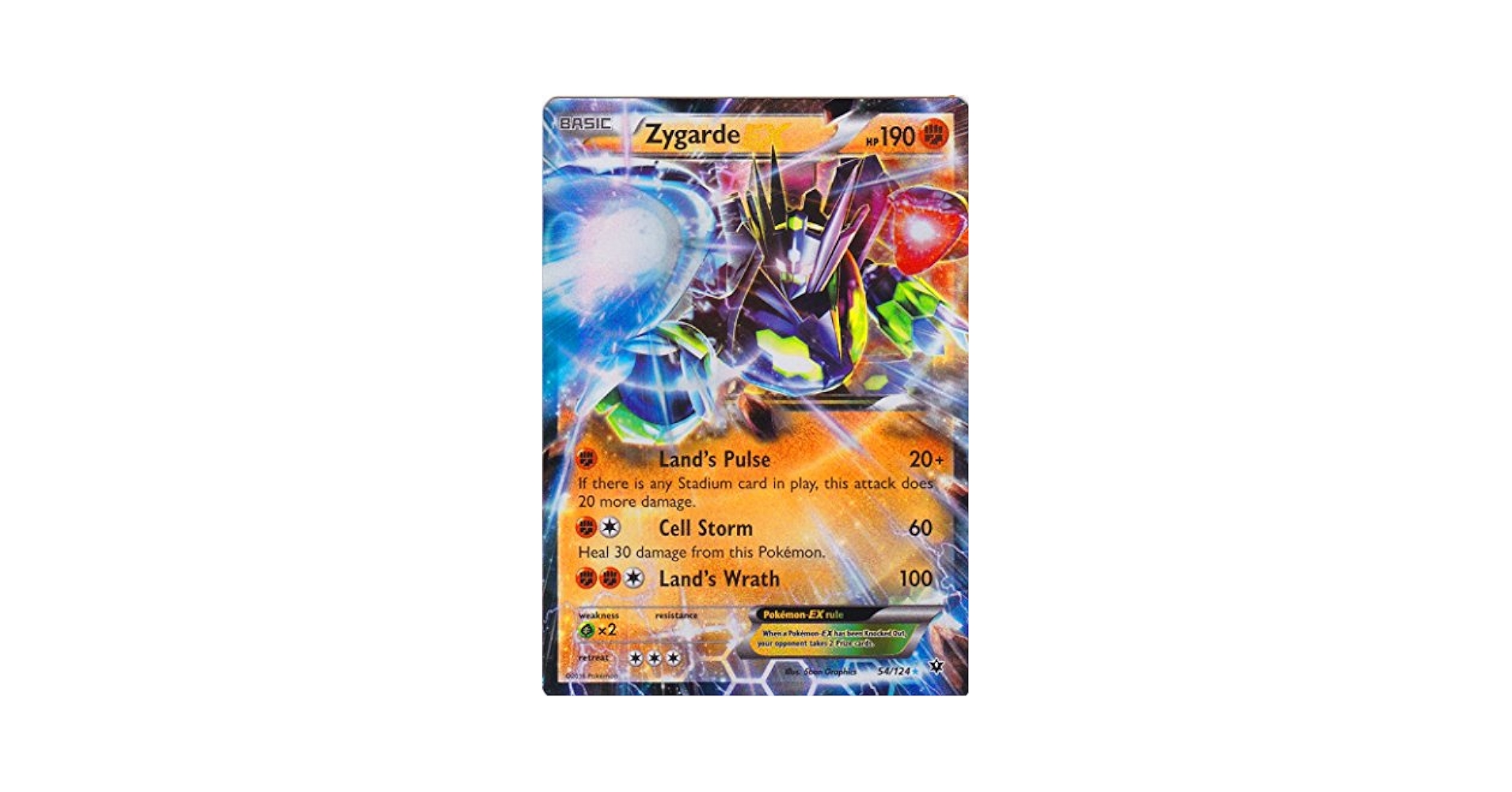 ポケモンカードゲーム Zygarde-EX Zygarde EX Pokemon Card Holo 009/019 Japanese Nintendo Free