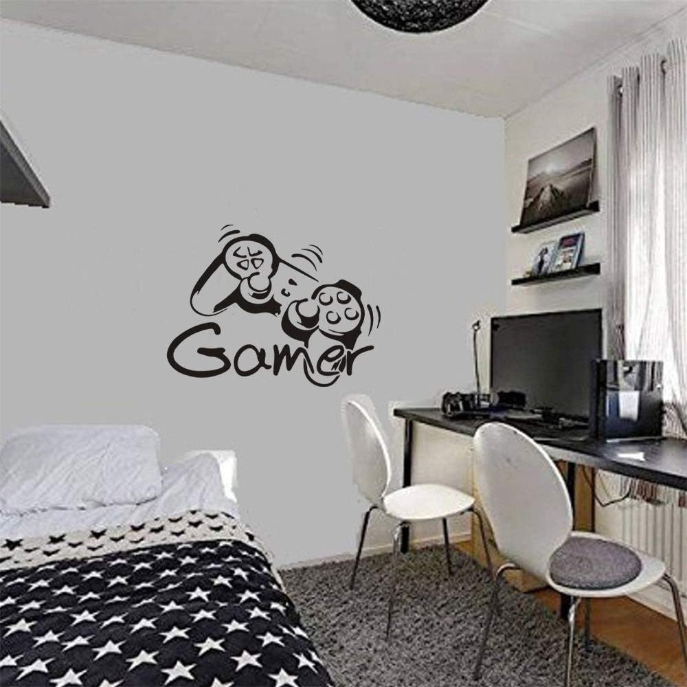 Gamer with Controller Wall Decal, Boy Gamer Wall Stickers Murals - Image 4