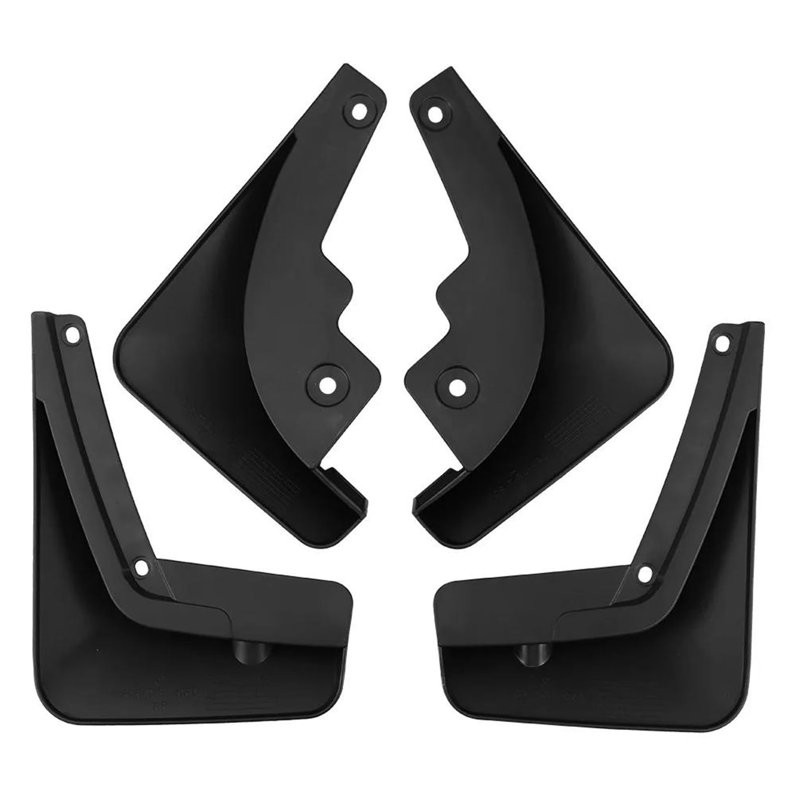 pour SsangYong pour Korando 2019-2023 Garde-Boue Arrière Ftont 4 Pièces Accessoires Auto