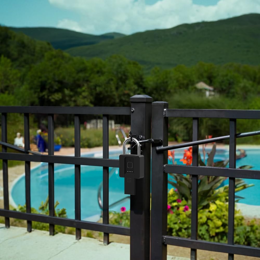 Key Padlock with Fingerprint and Bluetooth