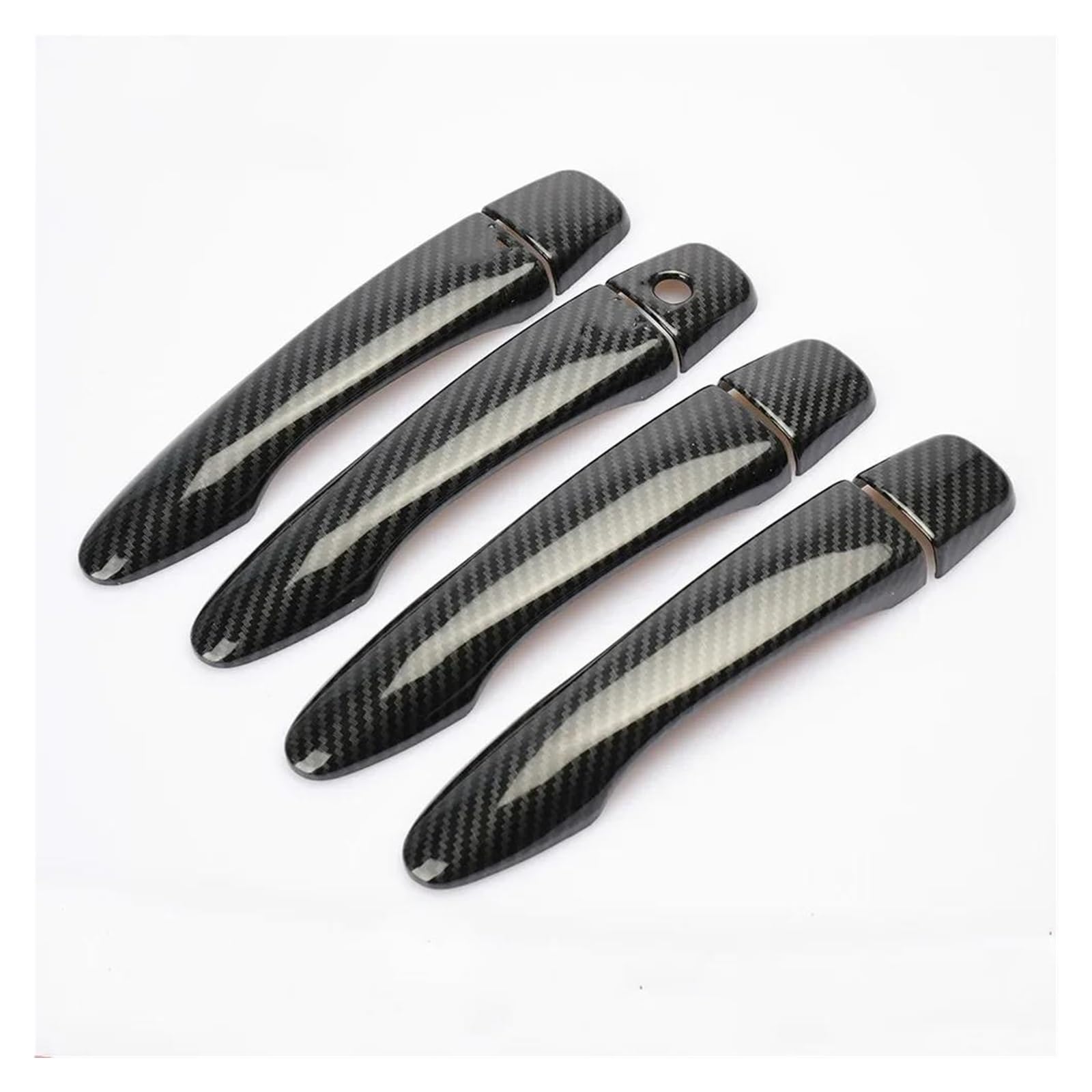 KJHOPY Car Door Handle Cap Decorative Outer Cover Shell for Nissan for Qashqai J11 2014-2020(Style 2)