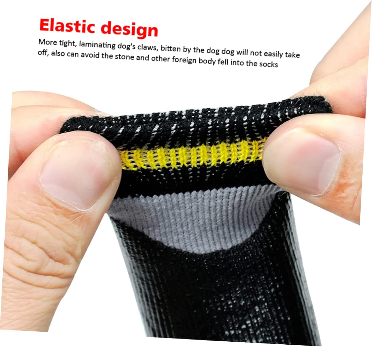 BESPORTBLE 4pcs Set Small Dog Shoes Paws Dog Boots Waterproof Socks Anti-slip Winter Shoes for Puppies 3