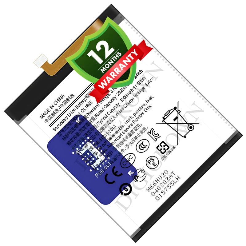 Image of Original QL1695 Battery Compatible for Samsung Galaxy A01 (SM-A015F) - (3000mAh) - 1 Year Warranty DF7