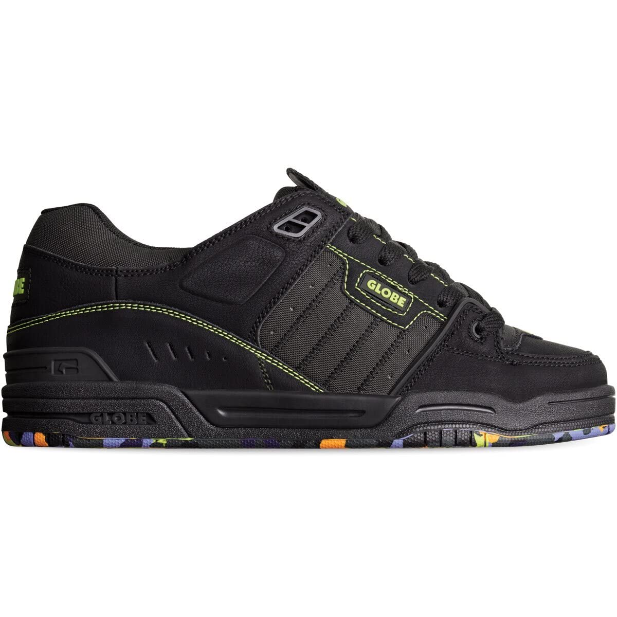 Globe Fusion Black/Lime/Mosaic 9.5 D (M)