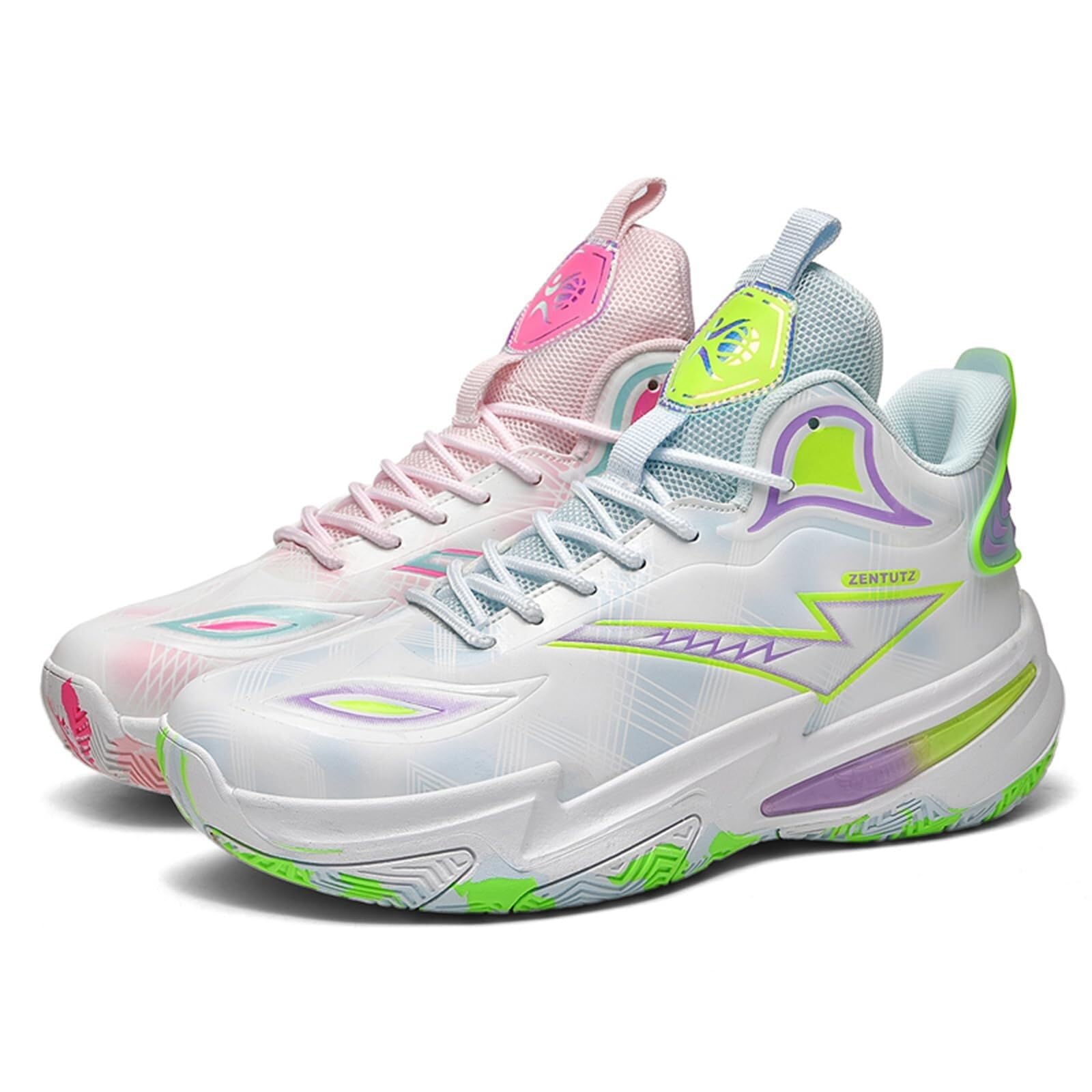 Chaussures de basket-ball pour hommes à sangles légères et protectrices - 7