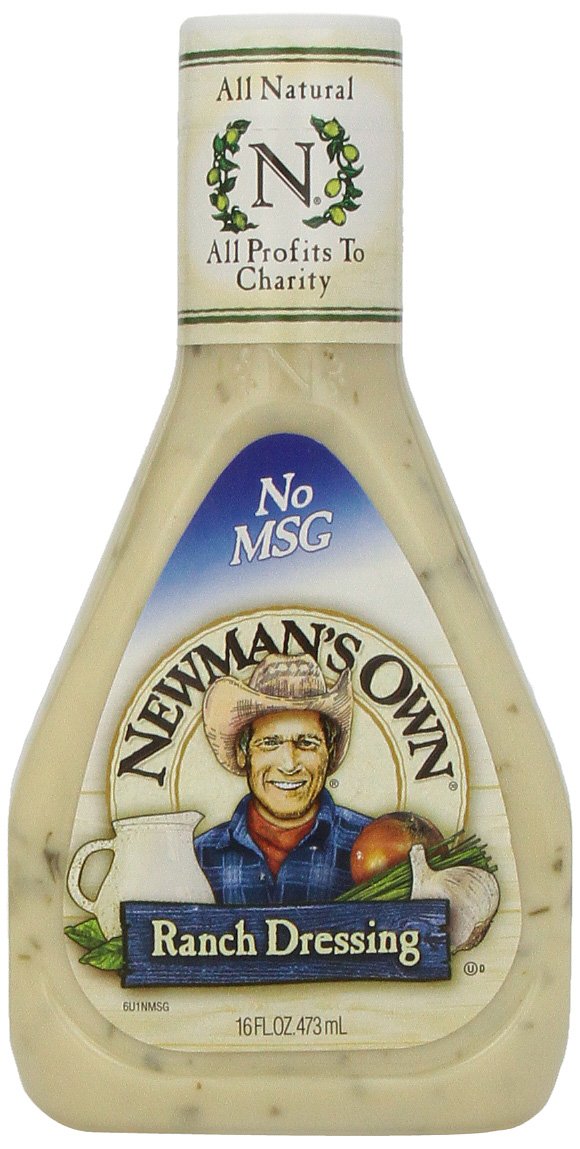 Newman's Own Salad Dressing Ranch, 16-Ounce (Pack of 3)