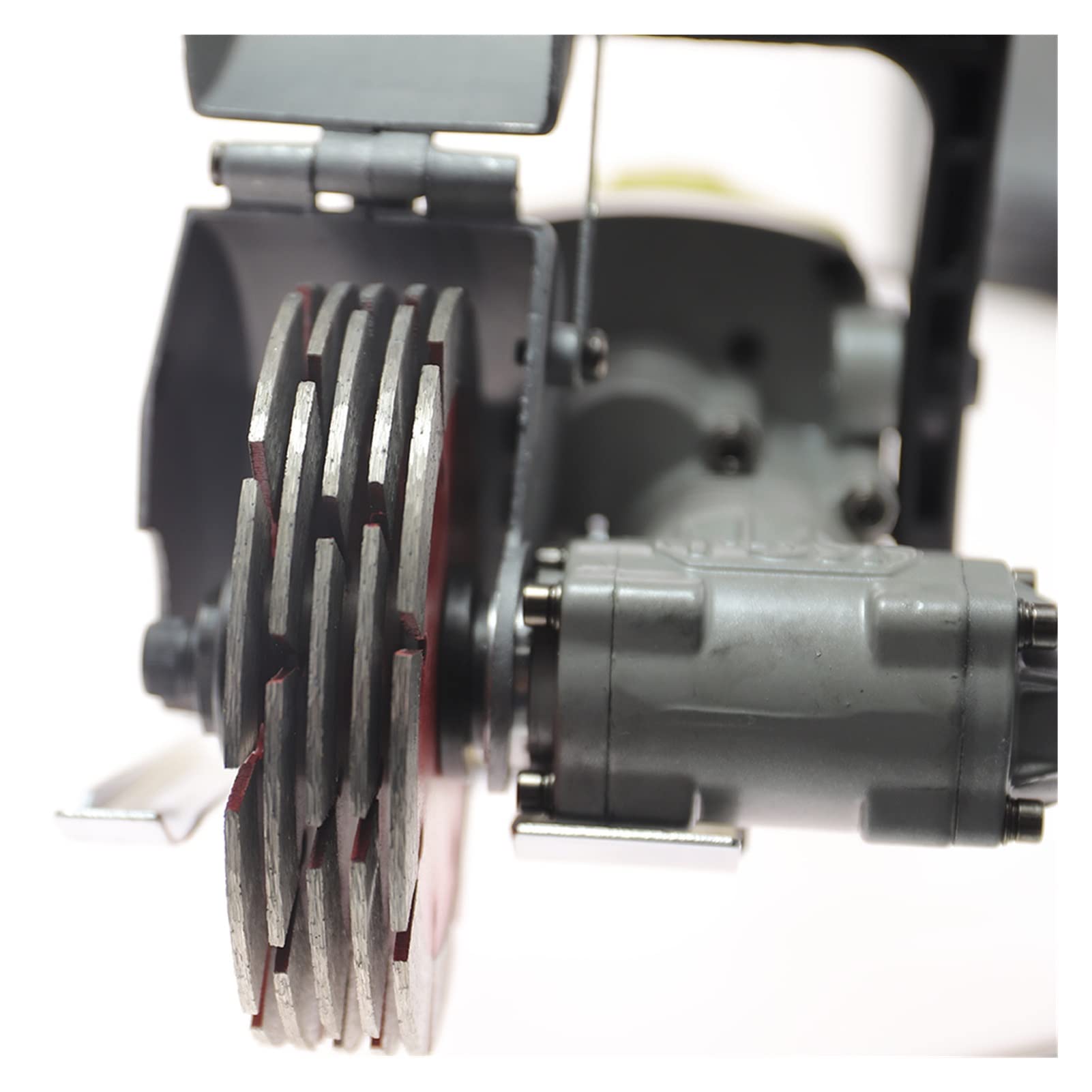 Rozadora Pared, 4000W Máquina de ranura de pared Máquina de corte de hormigón de acero Máquina de corte de pared eléctrica Chaser Saw Circular Sair herramienta eléctrica(115mm)