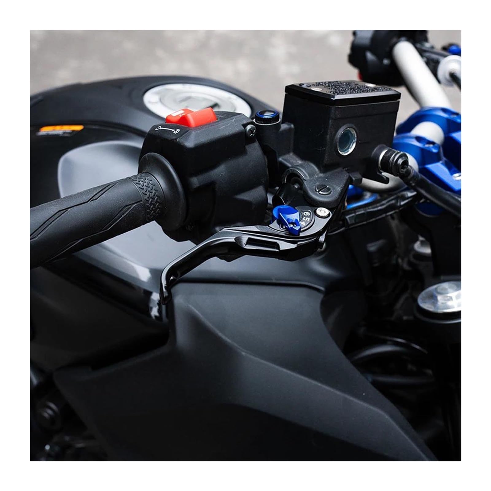 Motorrad Lenkerhebel Für Tenere700 Für T7 Für T700 Für Rally Für Tenere 700 Für Welt Für Raid XTZ700 SP CNC Motorrad Bremse Kupplung Hebel Set Griff Bremshebel Bremshebel Kupplungshebel(Black)