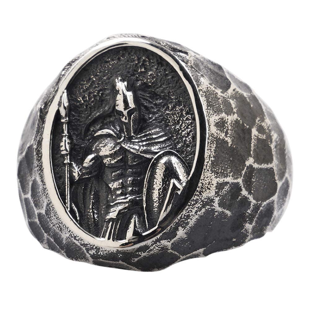 YABEME S925 Sterling Silber Wikinger Ring, Verstellbare Männer Nordischen Skandinavischen Keltischen Odin Krieger Amulett Schmuck, Mit Valknut Rune Geschenktüte 24 Zoll Edelstahl Perlenkette