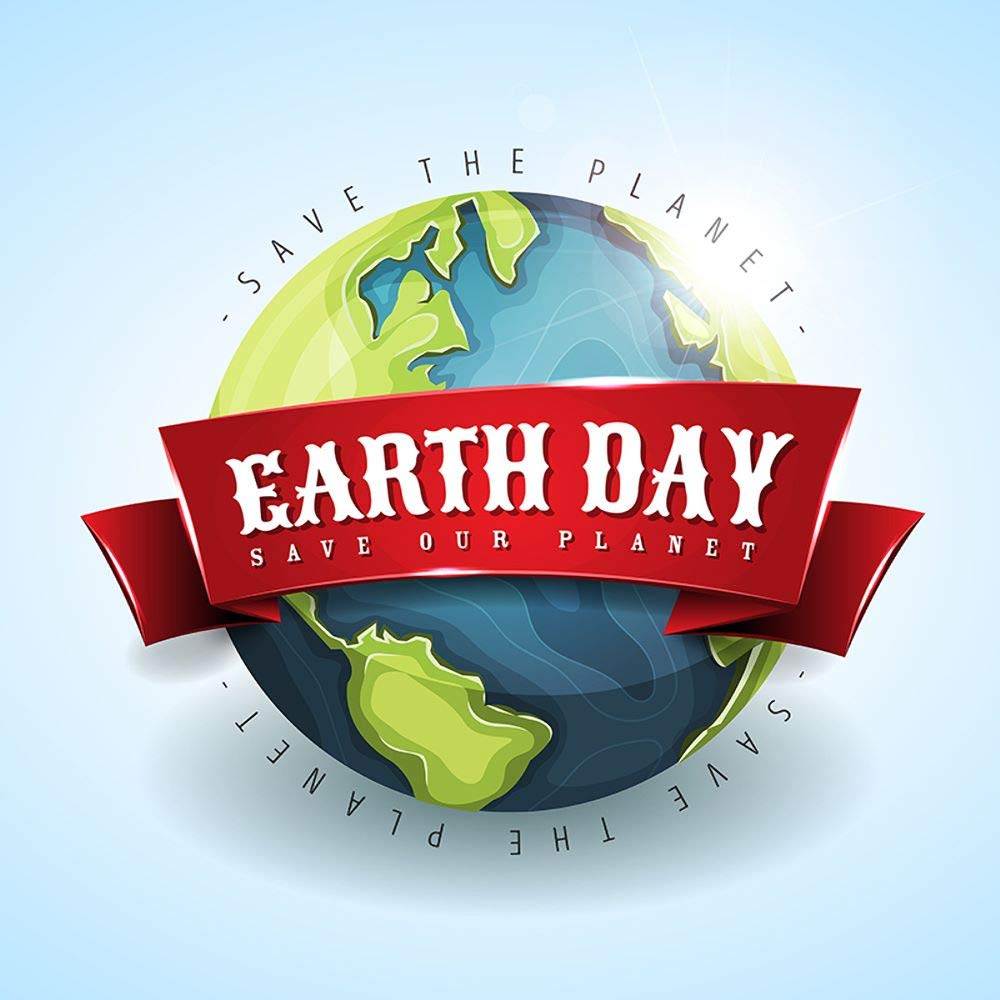 5 Ace Happy Earth Day Banner sticker poster|save environment|NO