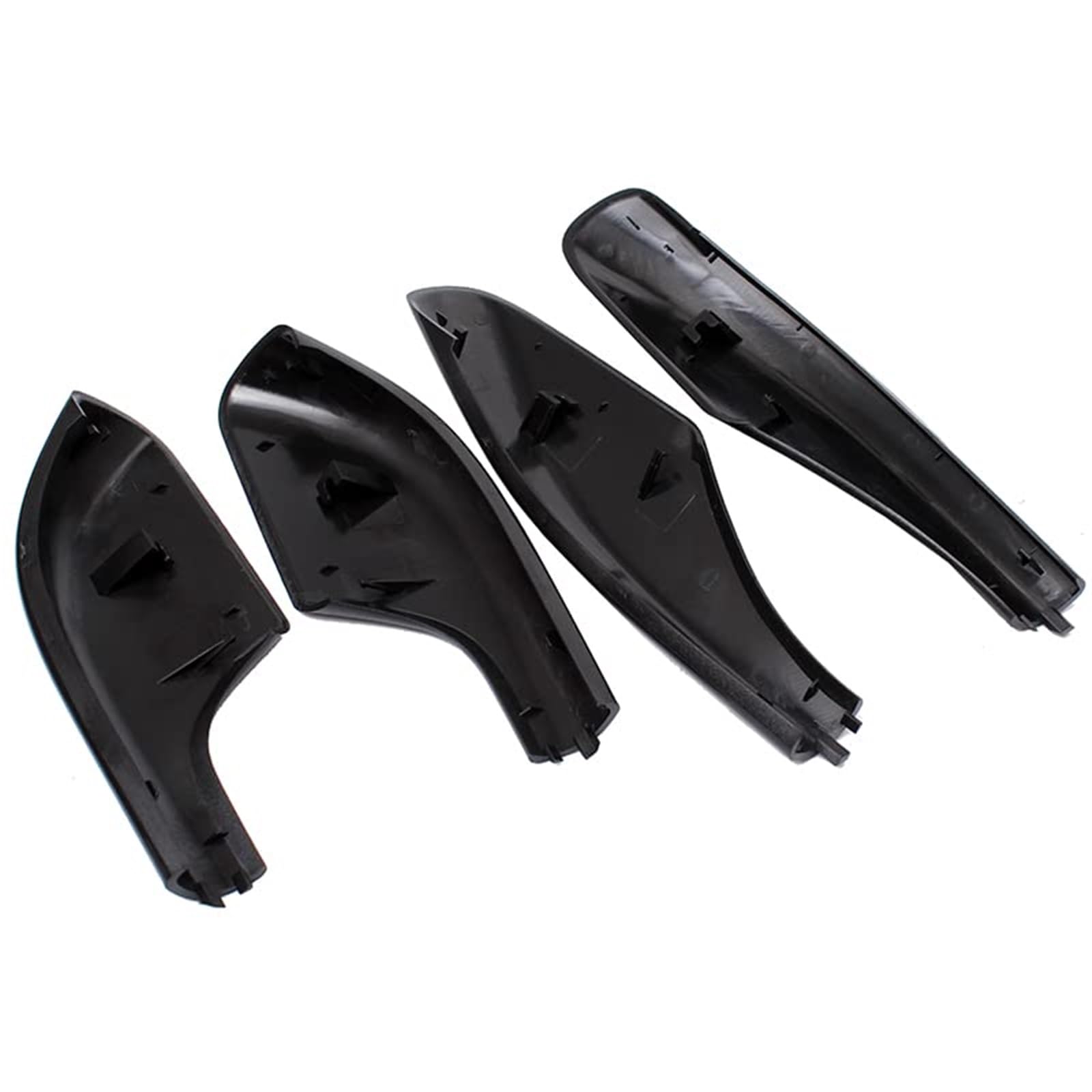 4pcs Roof Rack Bar Rail End Cap Case Exterior Accessories