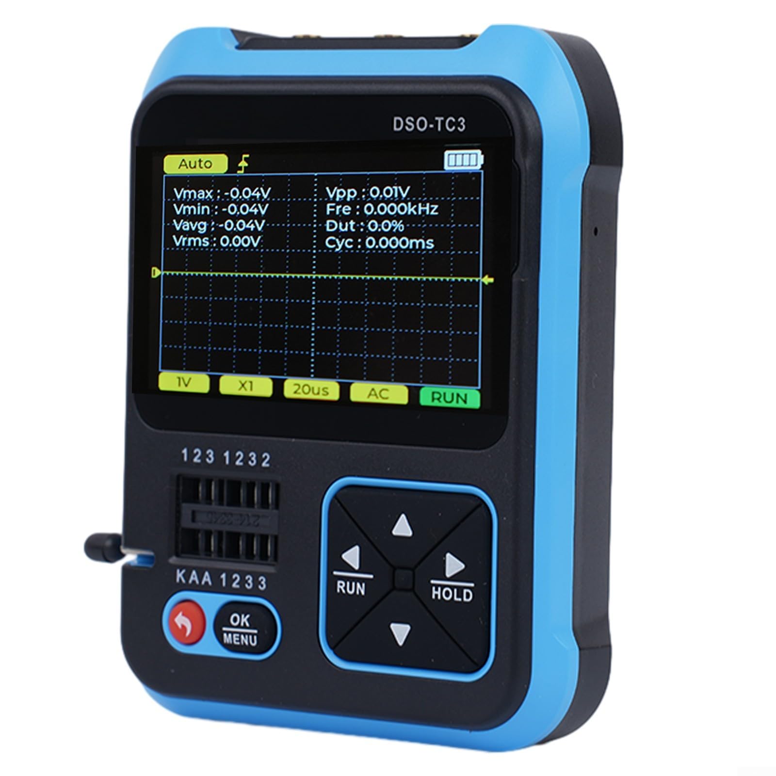VU Meter TN-90-BLUE voltmètre audio DB de niveau bleu lagon pour outil de test