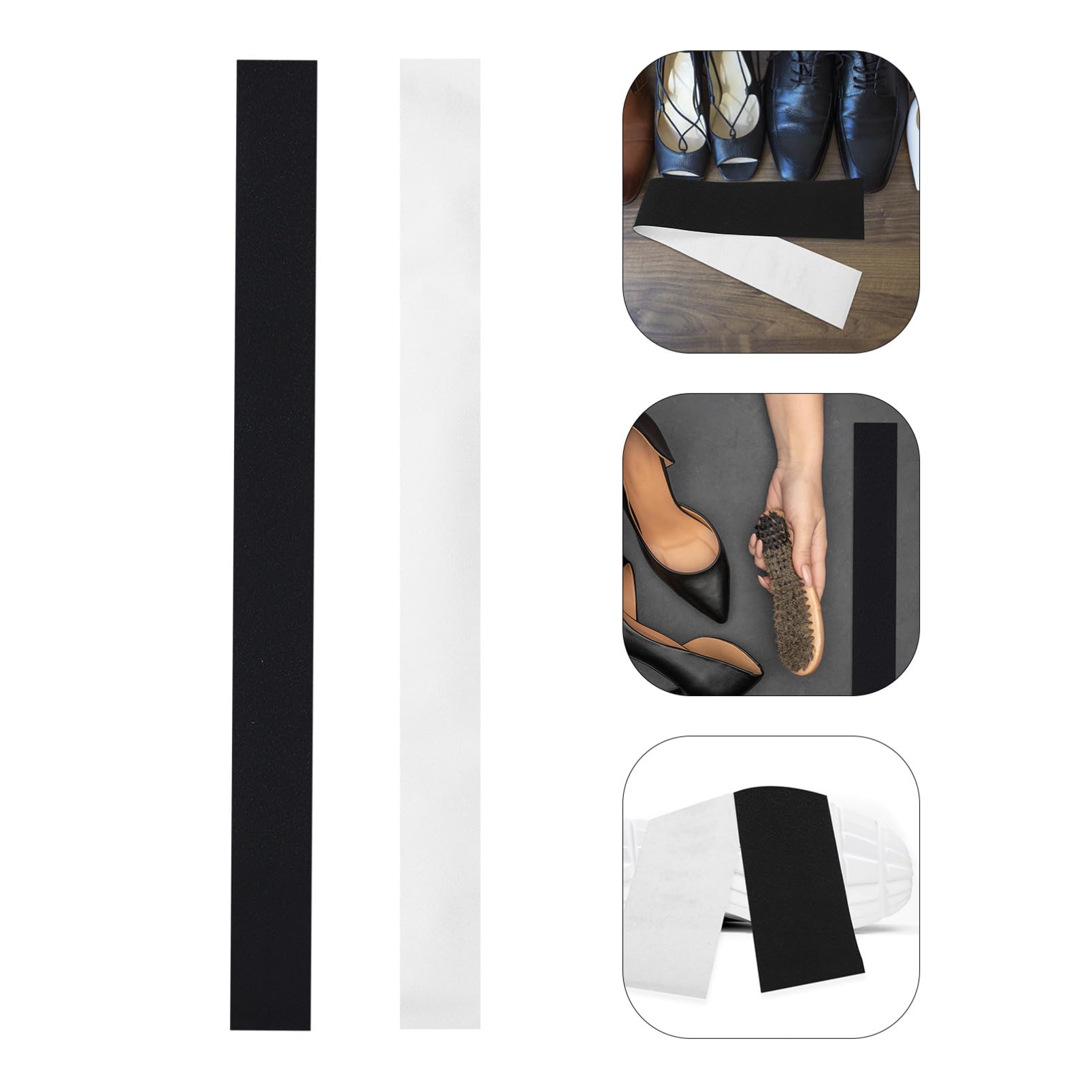 10 Piezas Protector Adhesivo Antideslizante para Tacones Unidades con Diseño Grueso para Reducción de y Recortable para Botas Zapatillas y Zapatos
