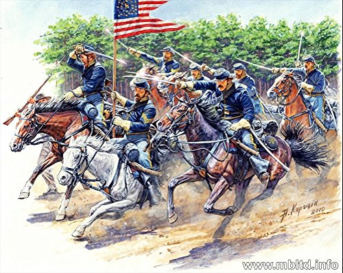 Master Box 3550 guerre de Sécession 8ème Pennsylvanie Cavalry Regiment 1/35