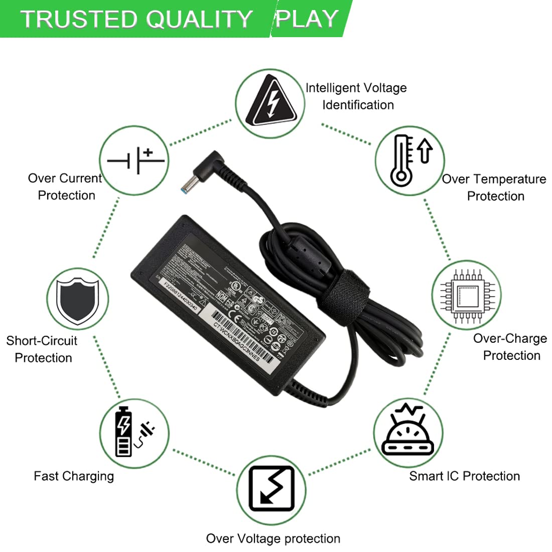 NUOVO RICAMBIO HP Pavilion 15 Serie 15-B052EA Laptop Caricatore