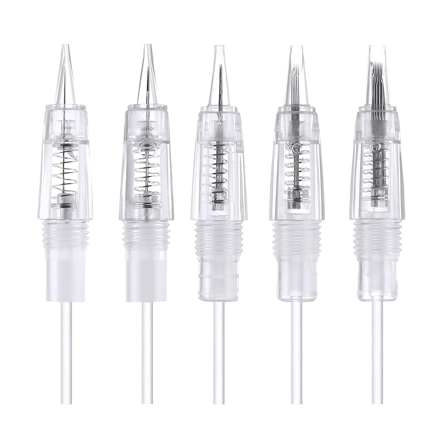 4beauty Therapy Charmer Princesses Permanent Makeup Machine Tattoo Cartridge Needle for Pmu Machine, Eyebrows, Lips, Body Tattoo Microblading Cartridges (3R, 5, count)
