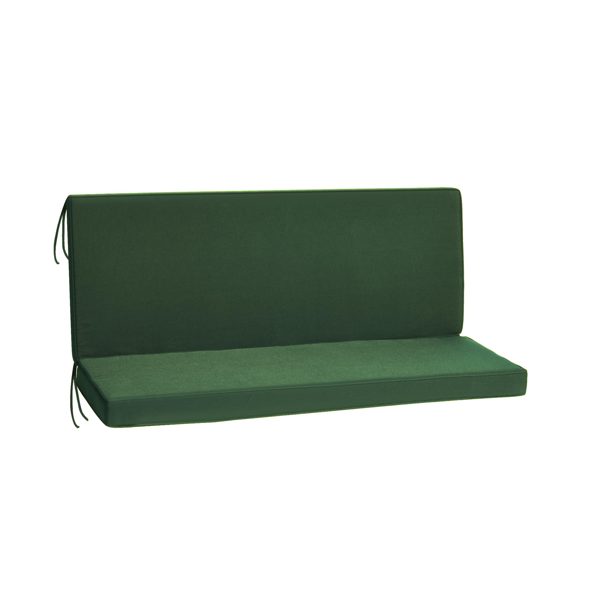 Outdoor Porch Patio Swing Cushions, Outdoor Bench Cushion, High Elastic Sponge Filling,Using Fade Resistant Waterproof and Wear Resistant Fabric, Replaceable (50"x40", Green)