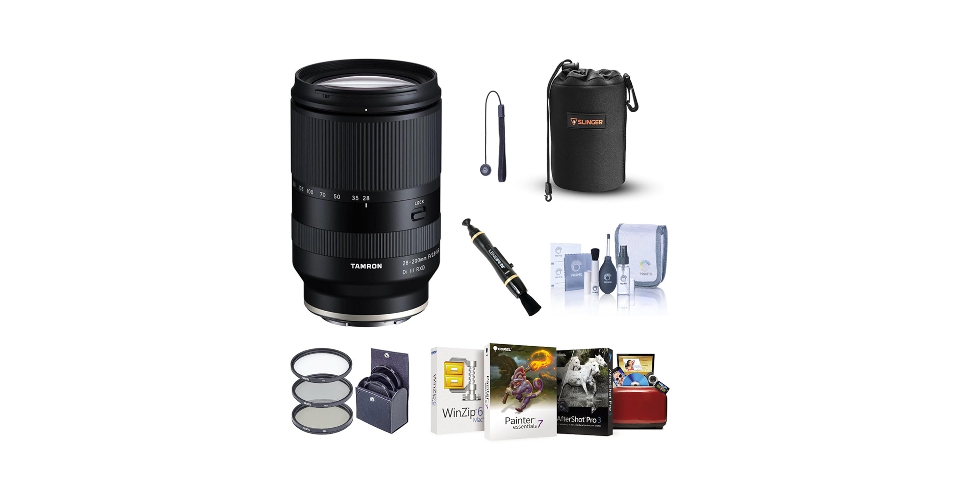 TAMRON - TAMRON 28-200mm Sony EマウントTAMRON PLフィルター TAMRON （レビューでプレゼント） ケンコー高品質フィルター