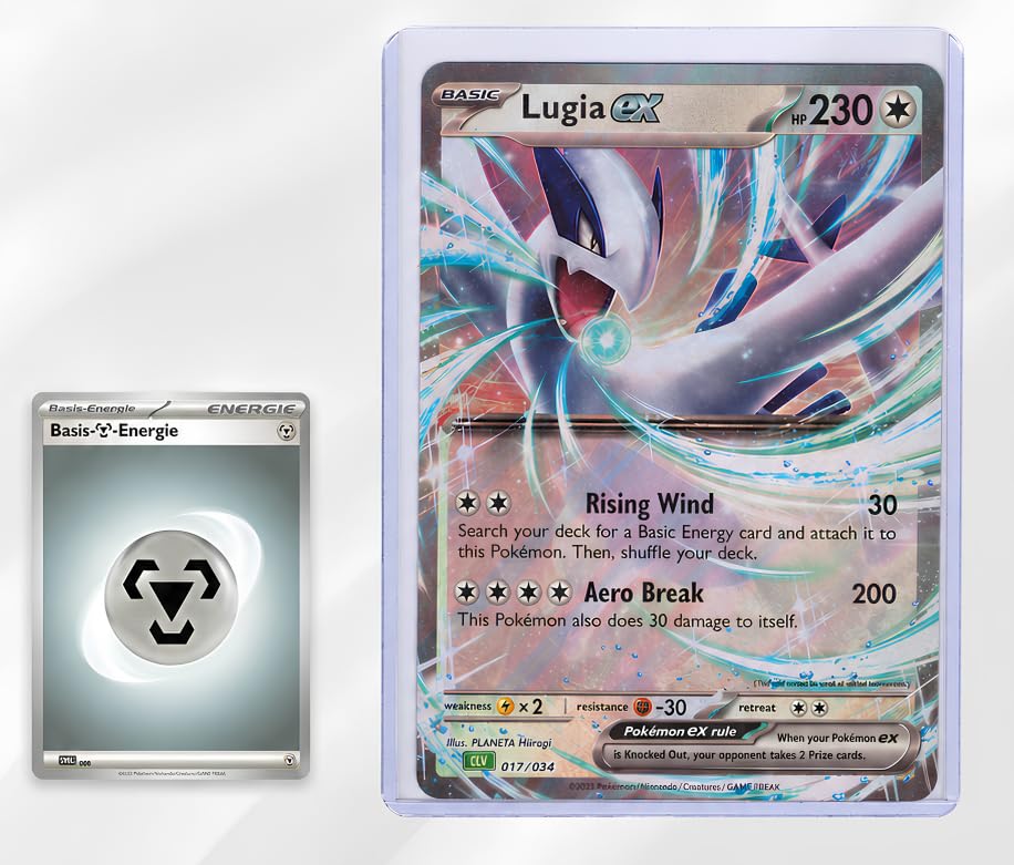 BB-Toy-Trades Lot de 10 cartes à collectionner Pokémon XXL Oversized Jumbo - Porte-cartes surdimensionnés 20 x 15 cm
