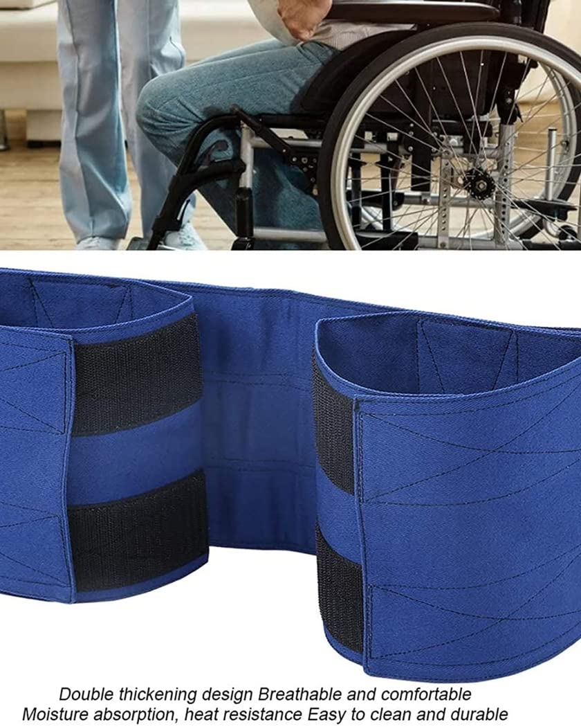 Silla de ruedas Reposapiés Cinturón de seguridad para piernas Antideslizante Elasticidad ajustable Cinturón de sujeción para piernas Sillas de ruedas Soporte para piernas Correa de posiciona
