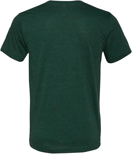 Miniatura 5 de Bella Canvas Camiseta de manga corta Triblend (3413C) Esmeralda Triblend, XS, Mezcla triple esmeralda