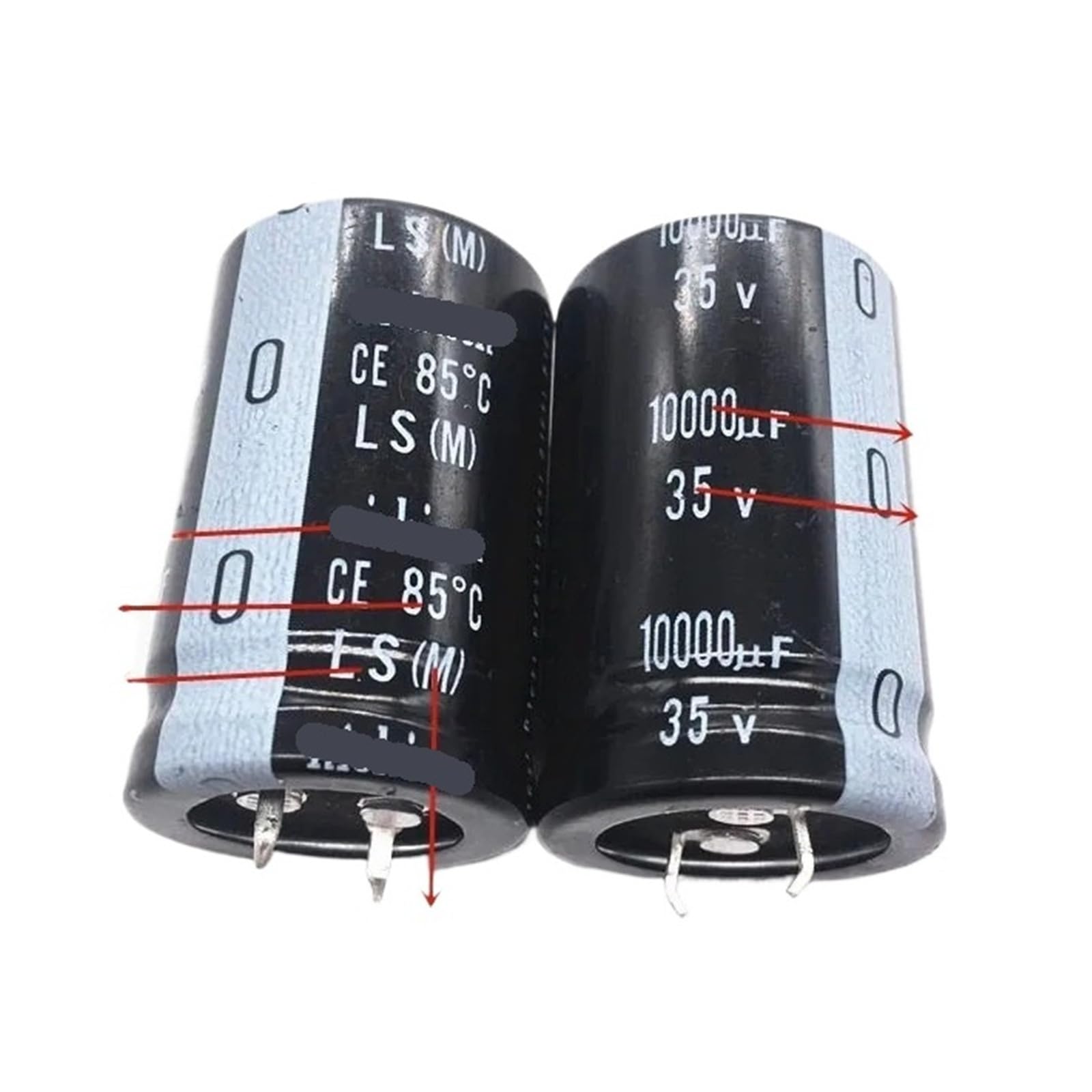 Condensateur 35V 10000uF contre les baisses de tension des cartes mères x10