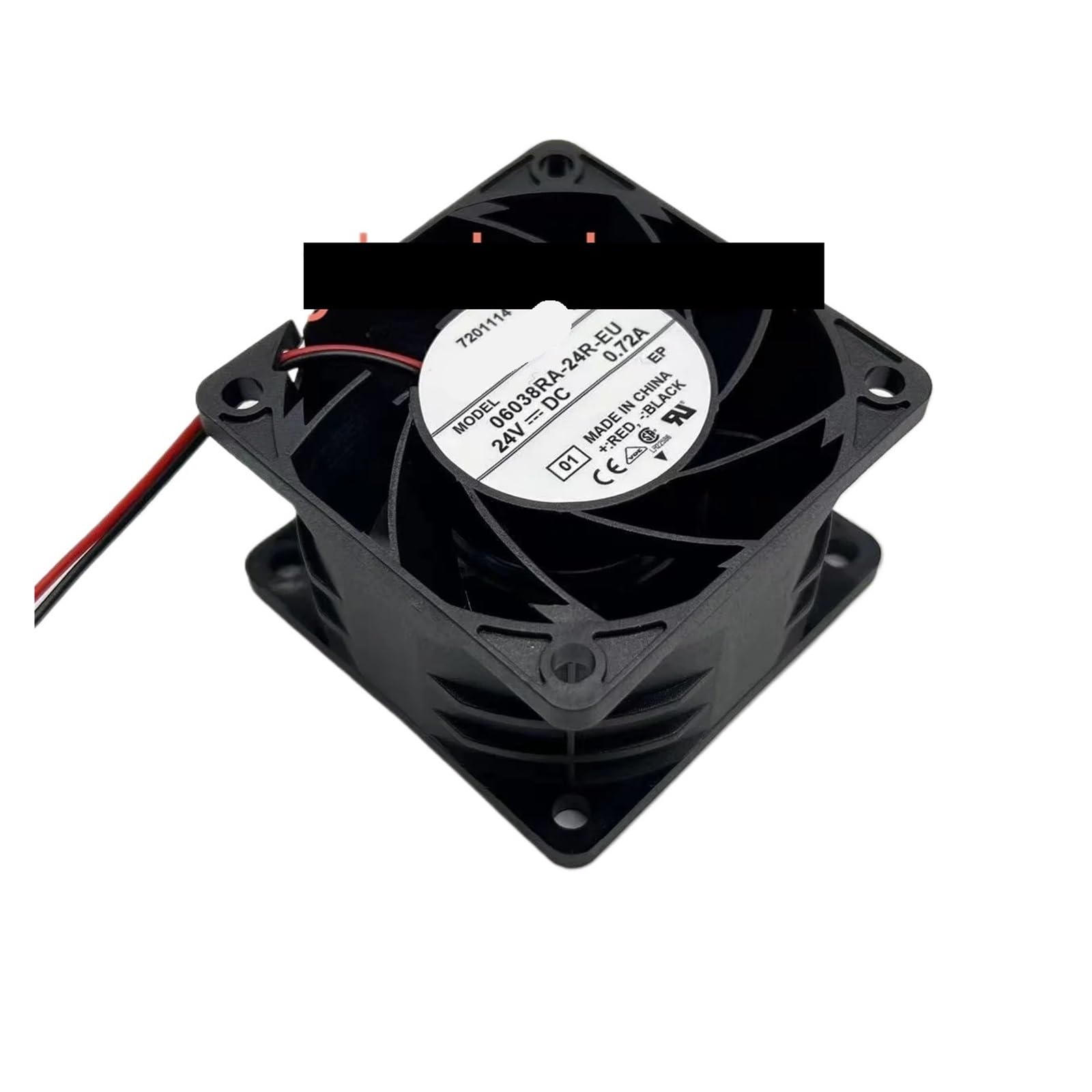 Ventilateur de serveur 24V DC 0,72A 80x80x38mm pour le refroidissement des baies informatiques