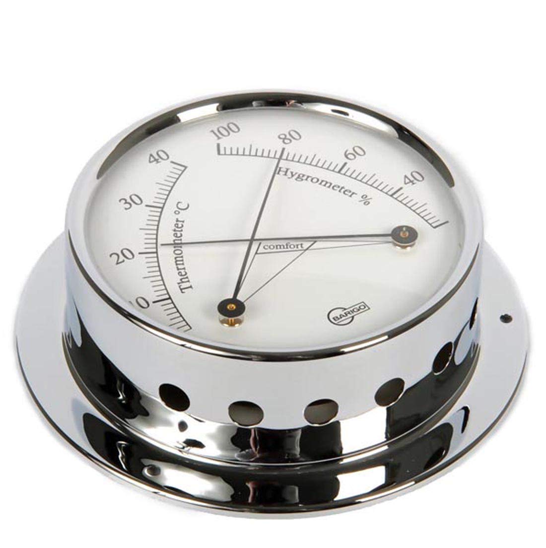 Barigo Tempo Thermohygrometer chrome - Image 3