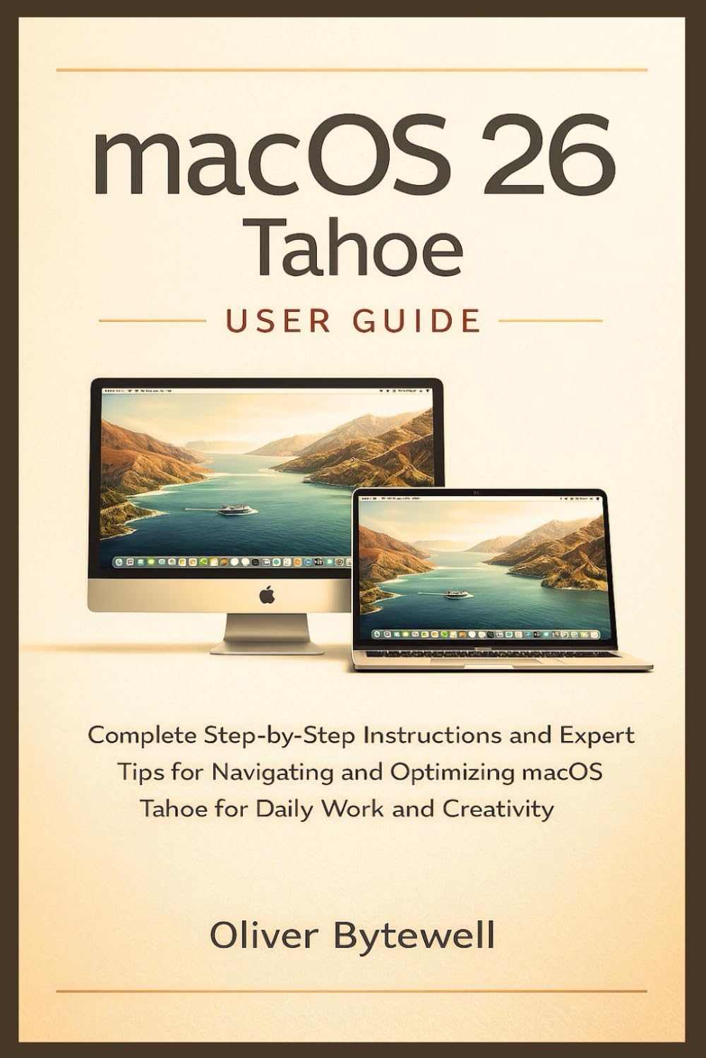 macOS 26 Tahoe User Guide: Complete Step-by-Step Instructions and Expert Tips for Navigating and Optimizing macOS Tahoe for Daily Work and Creativity