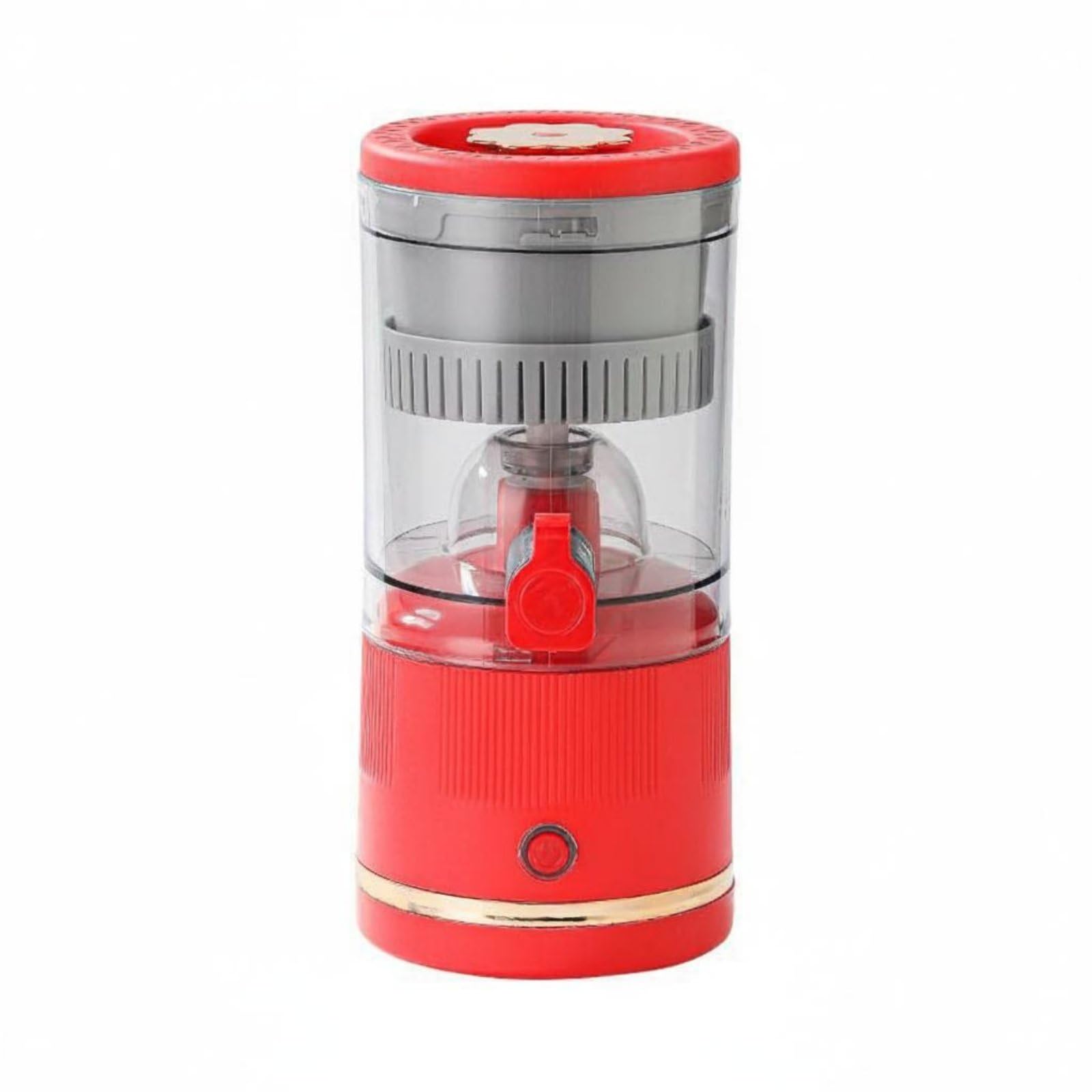Easy to Clean Portable Electric Juicer Single-Press Operation Cordless Fruit Juicer Bladeless Design Mini Juice Extractor for Travel, Office, Camping, Red, 7.4V | Home & Garden-image-11