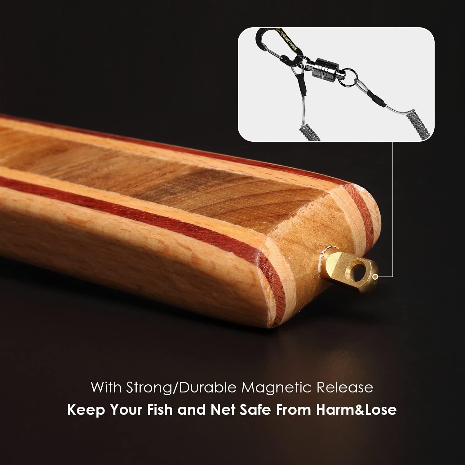 SF Fly Fishing Landing Net Soft Rubber Mesh Trout Net Catch and Release Net : Sports & Outdoors