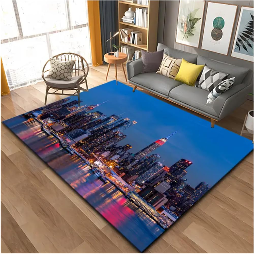 Tapis de cuisine multicolore et déco de chambre design 80x120