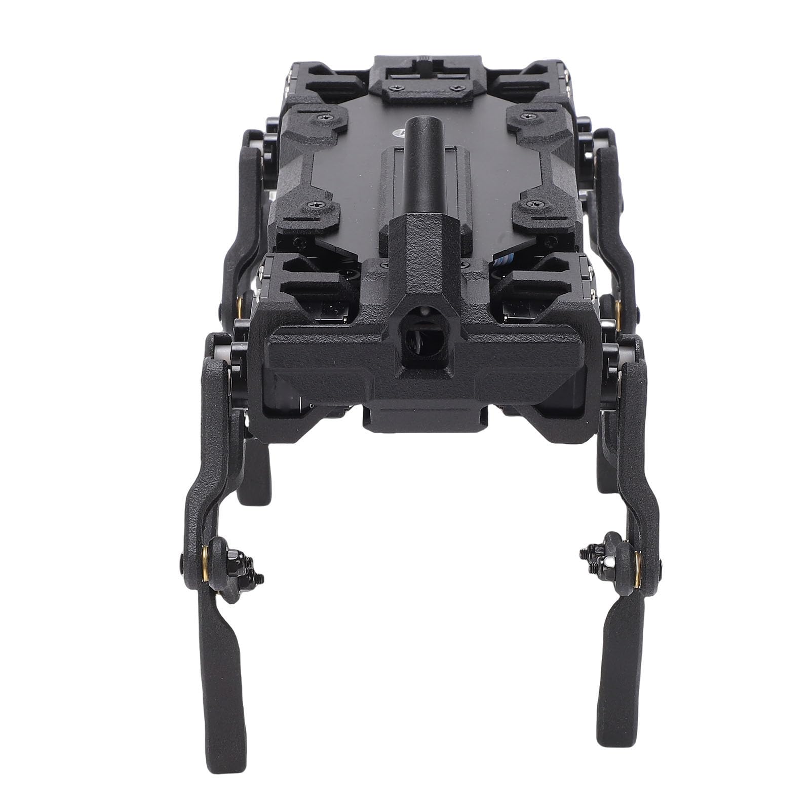 Cryfokt Cane Robot Quadrupede, Struttura della Gamba a Collegamento Multiplo 12 DOF Servi con Feedback in Tempo Reale Kit Robot Educativo STEM, Cane AI con Fotocamera Grandangolare da 5 MP a 160 Gradi