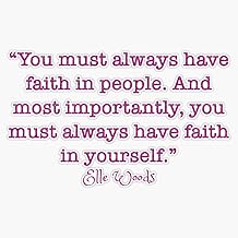 Elle Woods Quote Bumper Sticker Vinyl Decal 5 inches