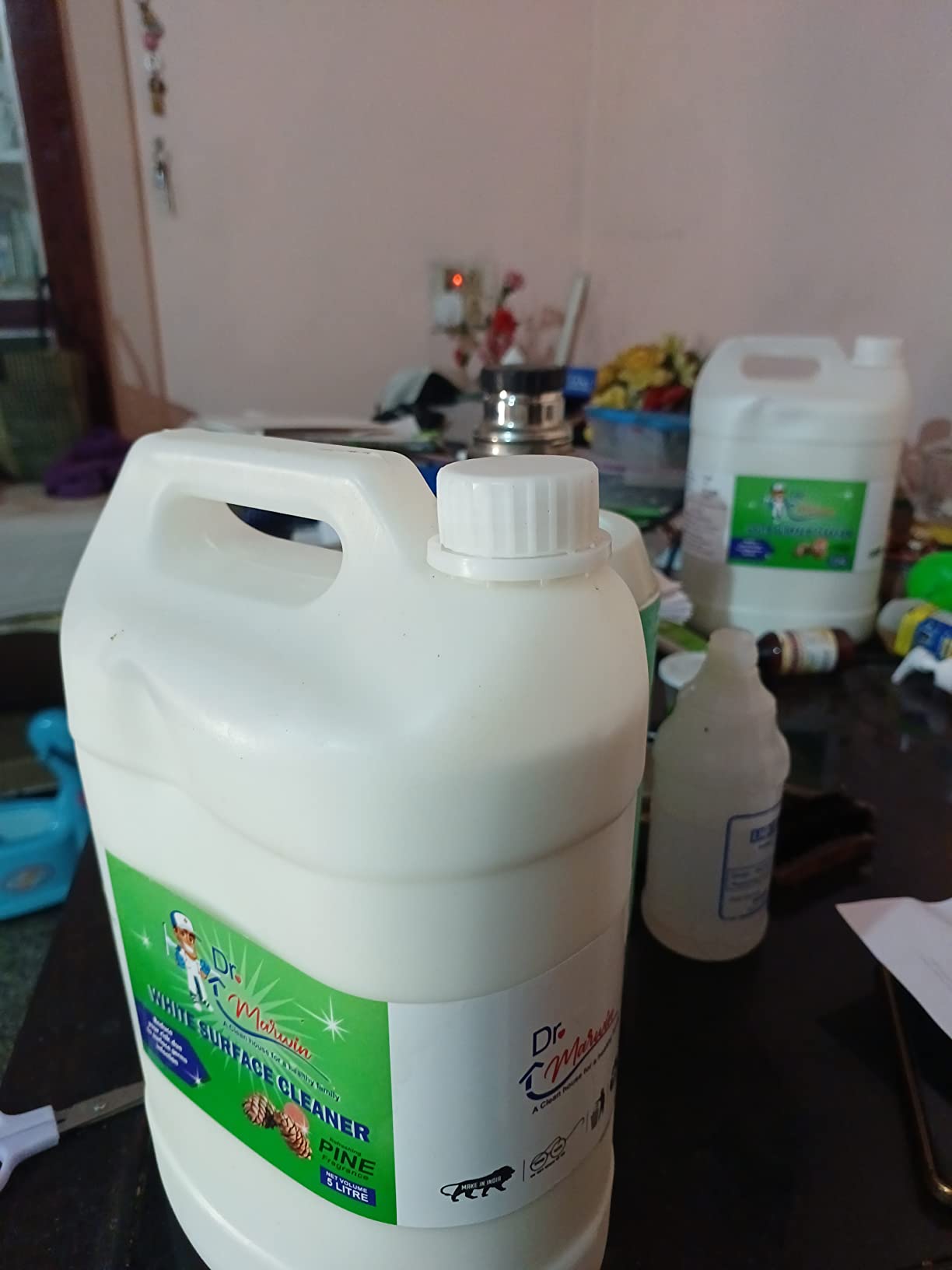 Dr Marwin Black Phenyl Liquid Surface Cleaner -5Ltr : Amazon.in: Health ...