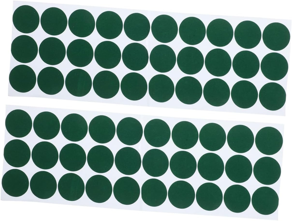2sheets Pool Table Spot Markers Durable Position Dot Stickers for Billiards Non-Transfer Coating for Accurate Game Setup Suitable for Pool Tables
