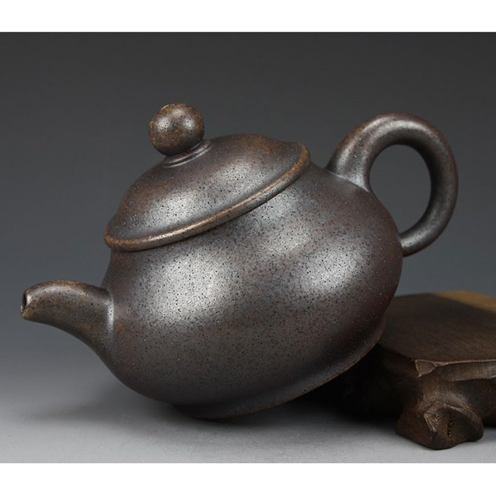 Ceramiczny czajniczek domowy 250 ml fioletowy glina czajniczek czajniczek biuro zestaw do herbaty ręcznie robiony czajniczek popołudniowa herbata impreza czajniczek dzbanek do herbaty ceramiczny