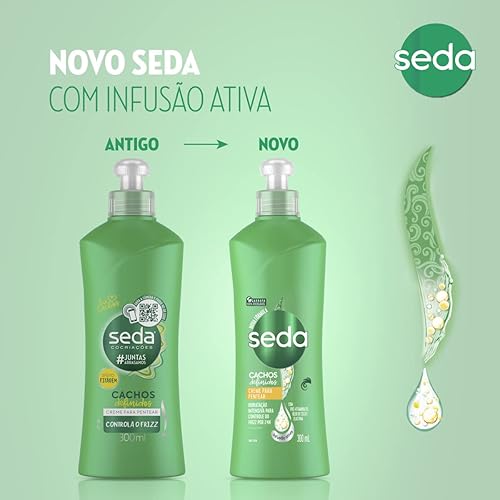 Miniatura 7 de Linha Cachos Definidos Seda - Crema para Pentear 10.1 fl oz - (Seda Defined Curls Collection - Crema de peinado de 10.14 onzas líquidas)