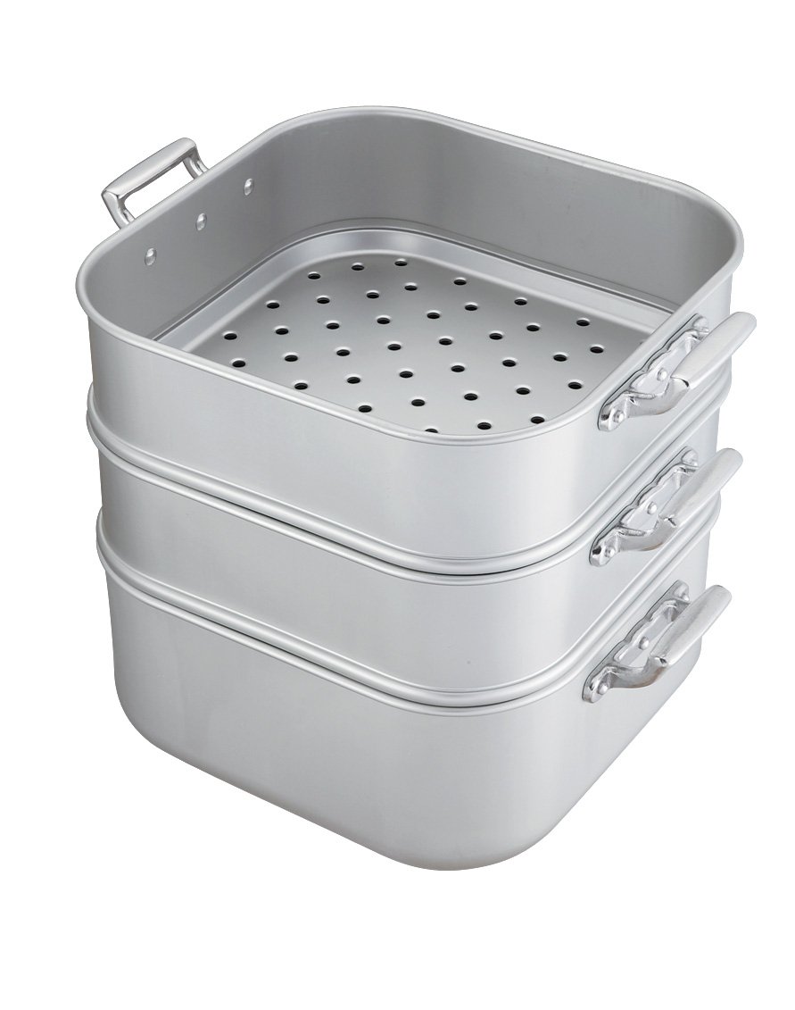 Amazon｜中尾アルミ製作所(Nakao-Alumi,co,ltd.) 蒸し器 シルバー