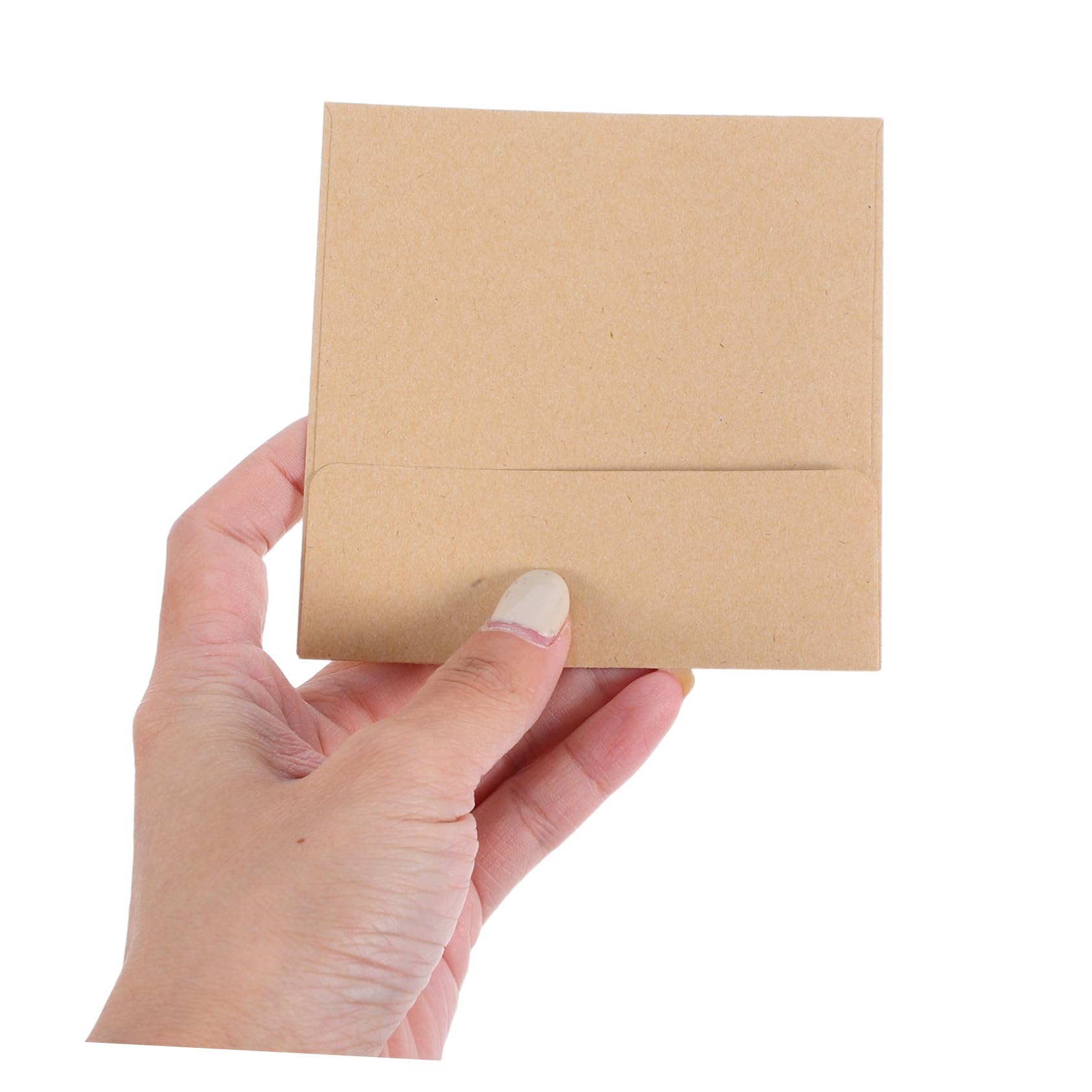 300 Pièces Lot de Enveloppes Kraft Petites Papier Kraft Naturel et Opaques pour Cartes Bijoux Usage Polyvalent et Rangement Sécurisé