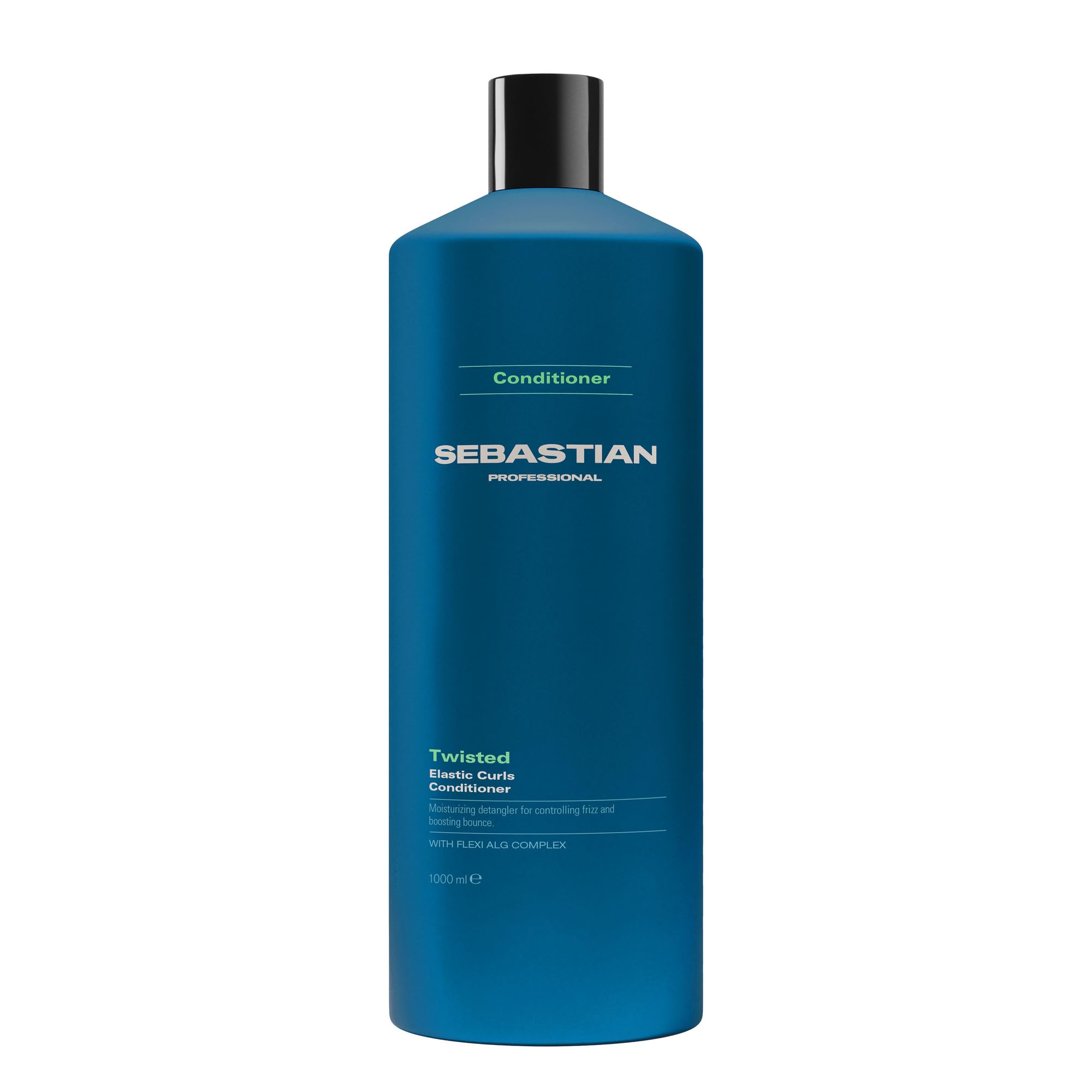 Sebastian Professional TWISTED Elastic Curls Conditioner (1l) | Feuchtigkeitsspendende Haarspülung, entwirrt sanft, reduziert Frizz & stärkt die Elastizität - Für welliges & lockiges Haar