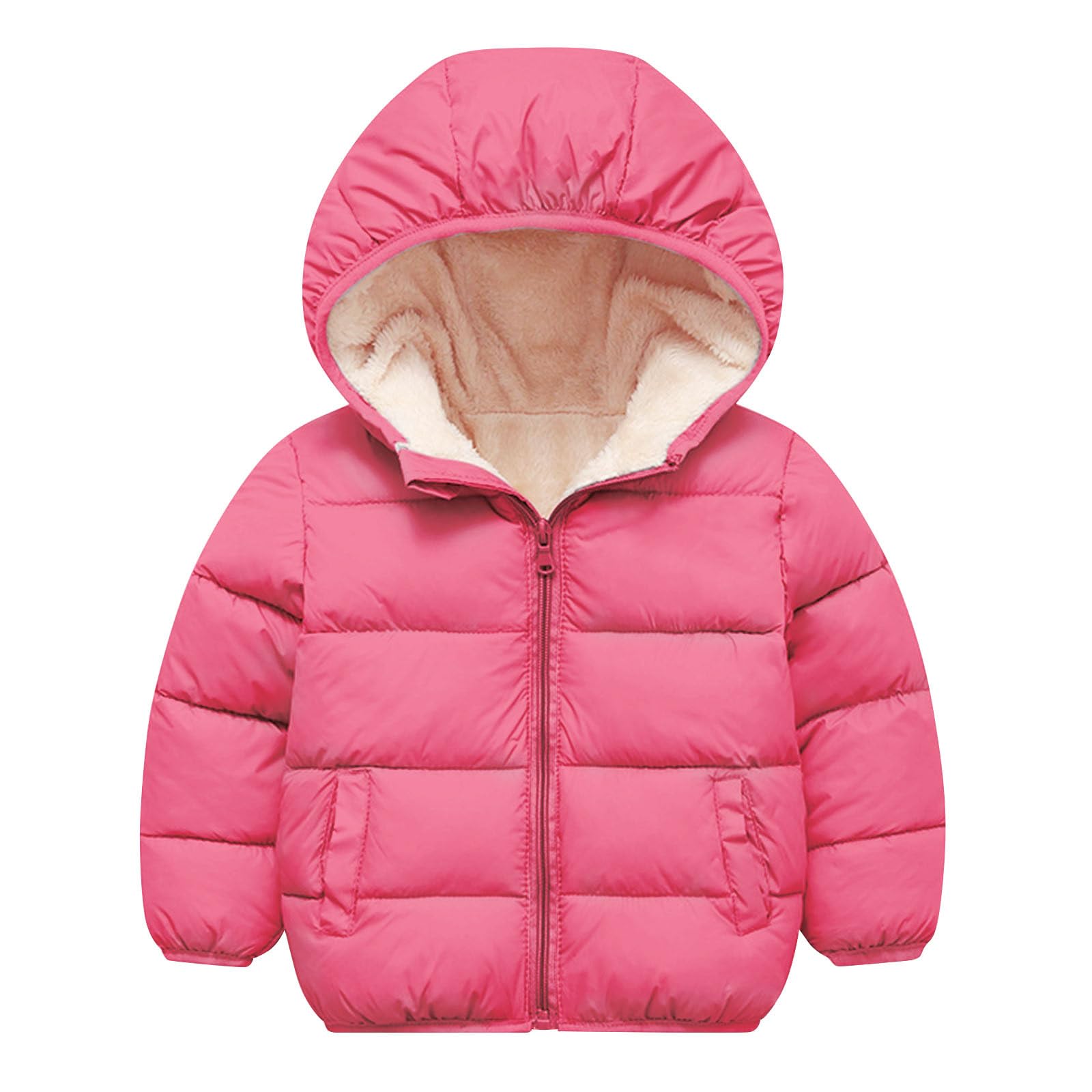 BFUSTYLE Toddler Winter Coats Fleece Thicken Jacket for Baby Girls Boy 1-5T