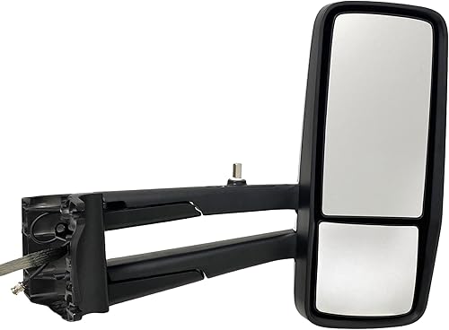 Miniatura 2 de Spieg Reemplazo del espejo lateral del pasajero para Kenworth T680 T880 2014-2019  Conjunto de espejo retrovisor derecho con vidrio calefactable de
