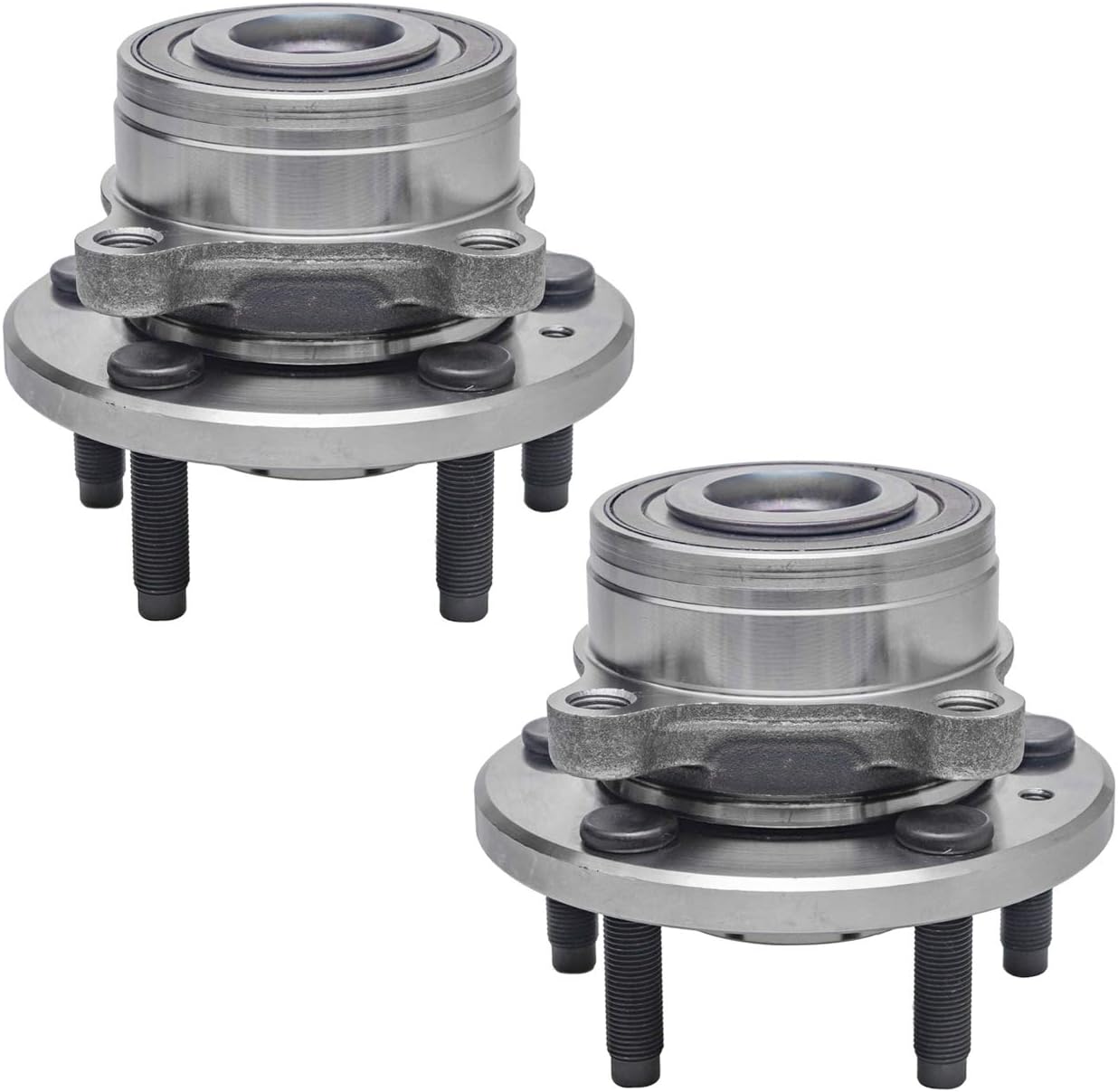 TUCAREST 512460 x2 Front/Rear Wheel Bearing and Hub Assembly Compatible with 2011-2014 2015-2018 Ford Explorer, 2013-2018 Police Interceptor Utility (Position:Front or Rear)[5 Stud Hub]